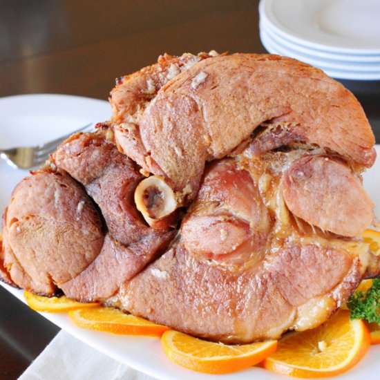 Baked Ham with Brown Sugar Glaze