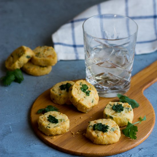 Chill Coriander Cheddar Biscuits