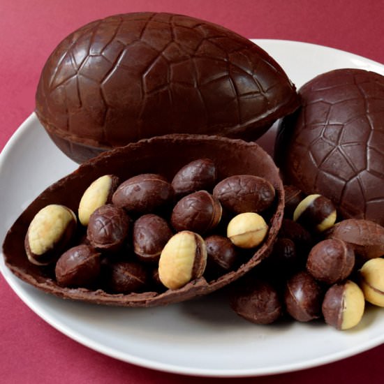 Sugar-free Low-Carb Chocolate Eggs