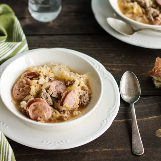 Hearty Sauerkraut Soup