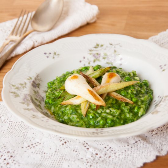 Wild Garlic Risotto