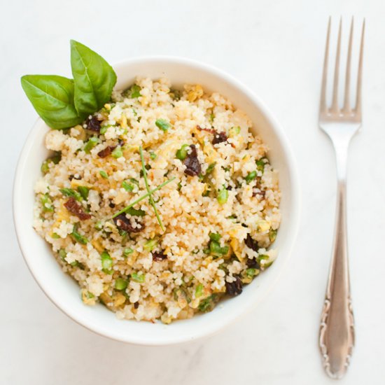 Couscous Breakfast Bowl