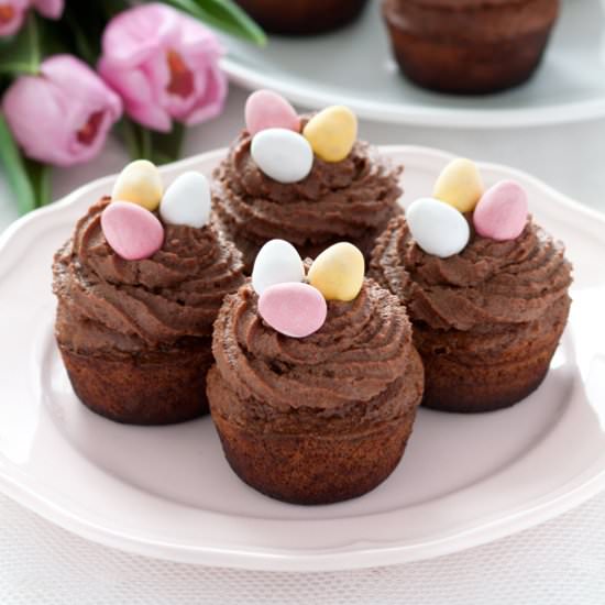 Chocolate Carrot Cupcakes