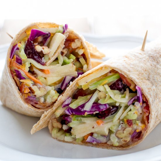 Broccoli Salad Wrap