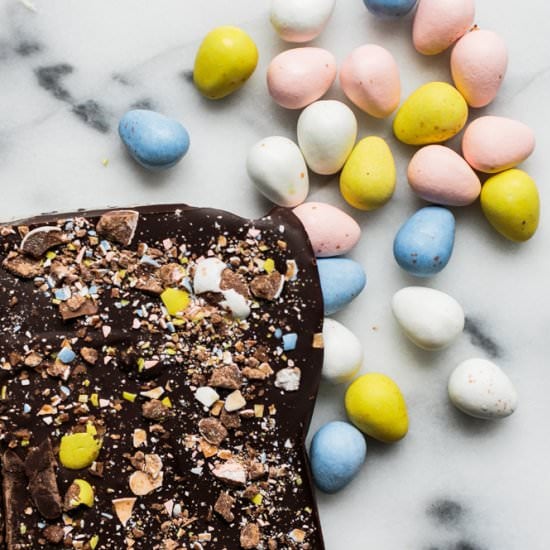 Easter Egg Candy Bark