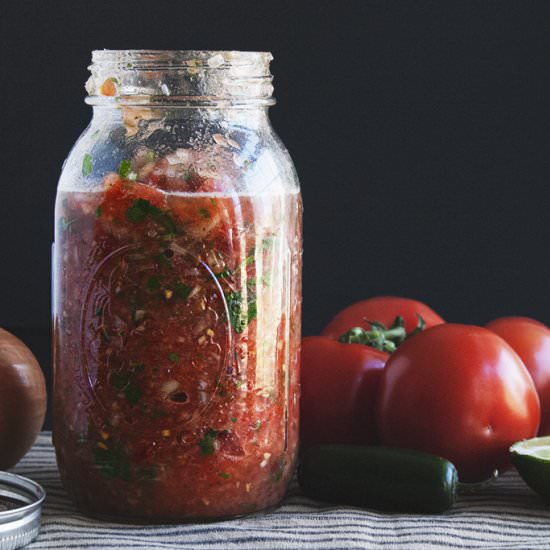 Fresh, Easy, Homemade Salsa