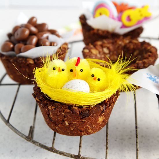 Choc Chip & Oat Easter Baskets