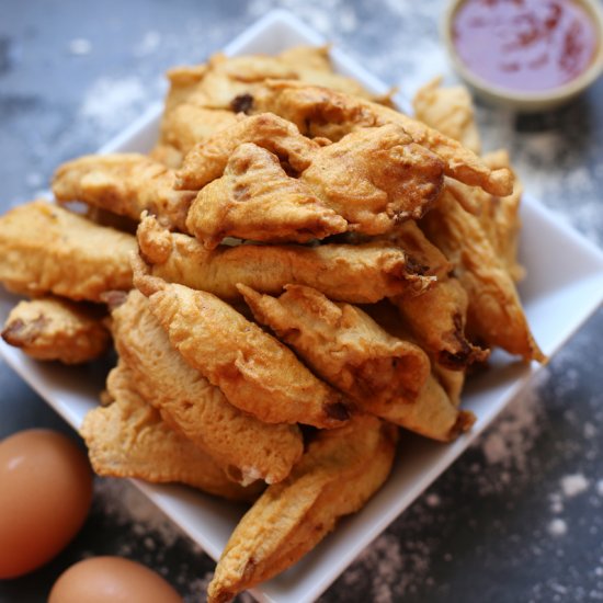 Homemade Fish Fingers