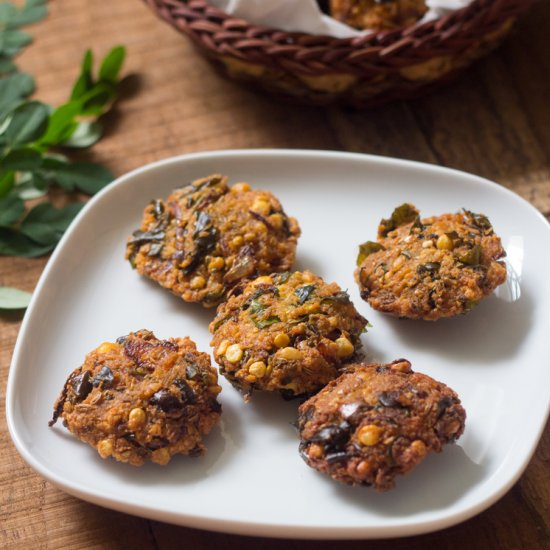 Drumstick Leaves Masal Vadai