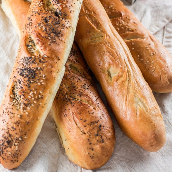 Homemade French Baguettes