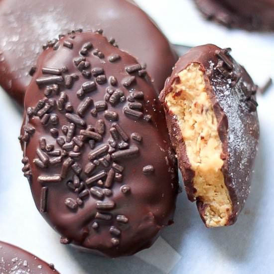 Chocolate Peanut Butter Eggs