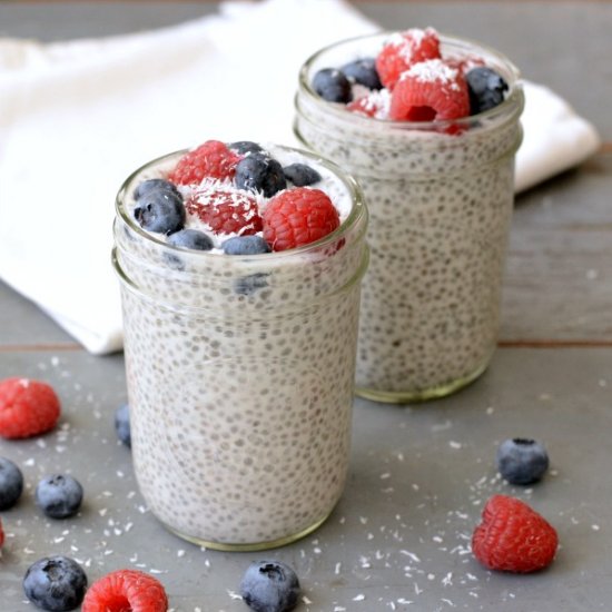 Chia Coconut Pudding