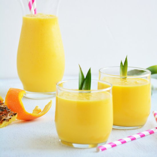 Pineapple Mango Orange Smoothie