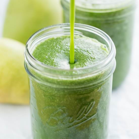 Ginger Pear Green Smoothie