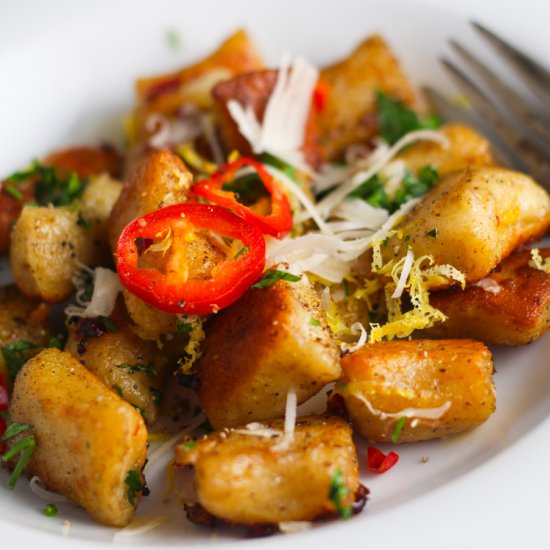 Lemon Ricotta Gnocchi