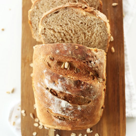 Easy Whole Grain Seeded Bread