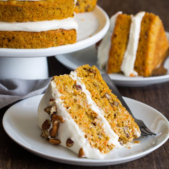 Layered Carrot Cake