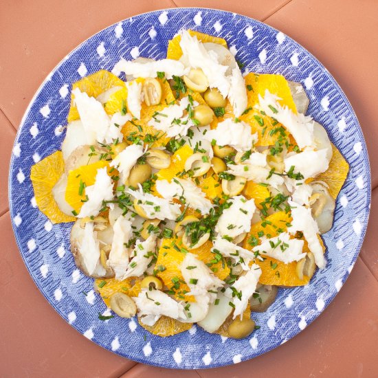 Salt Cod, Potato and Orange Salad