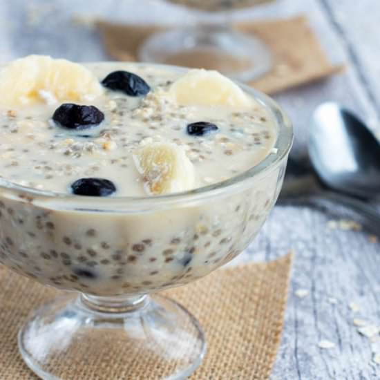 Overnight Chia Seed Oatmeal