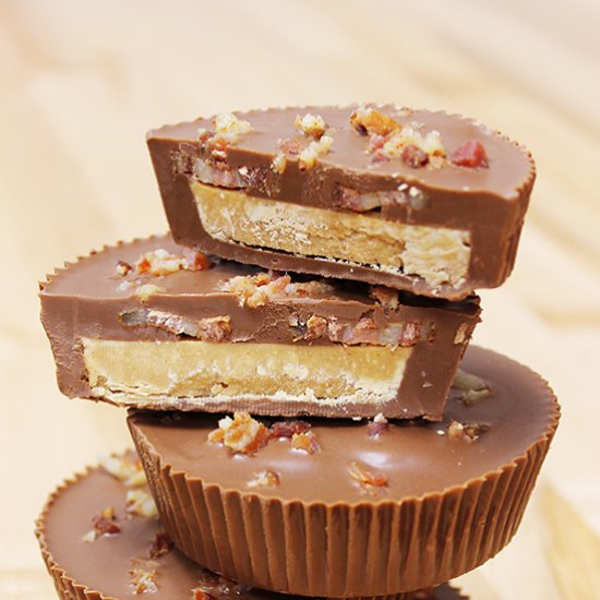 Bacon Peanut Butter Cups