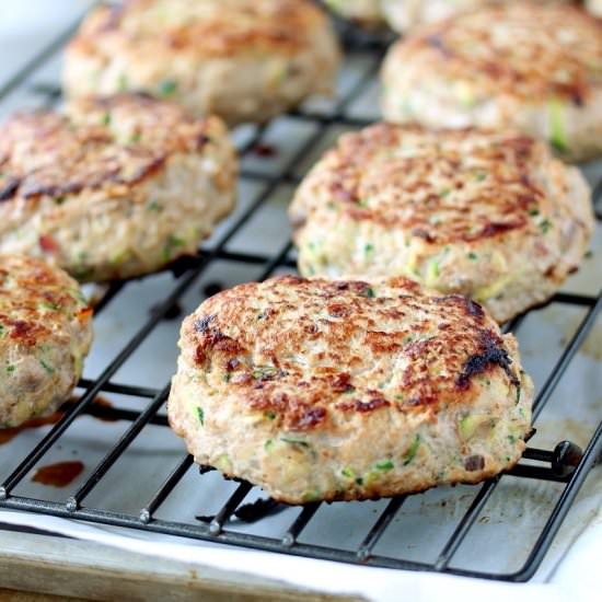 Bacon Turkey Burgers