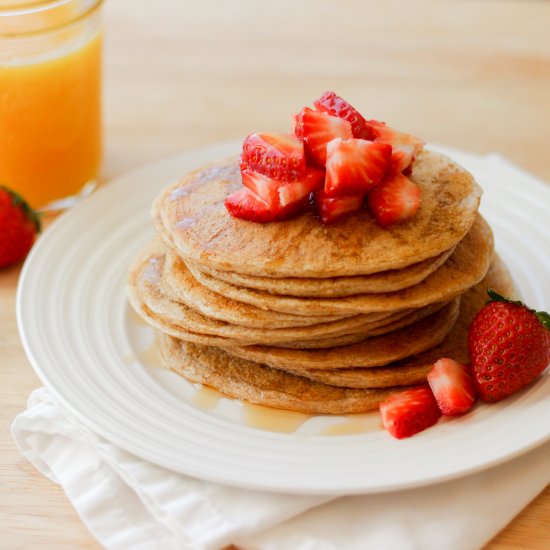 Cinnamon Protein Pancakes