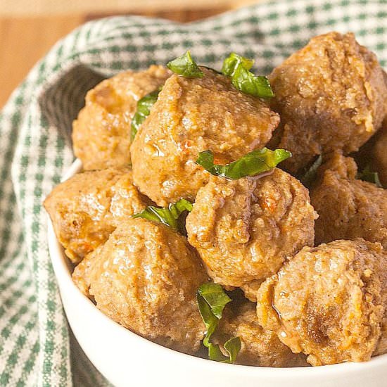 Paleo Sweet and Spicy Meatballs