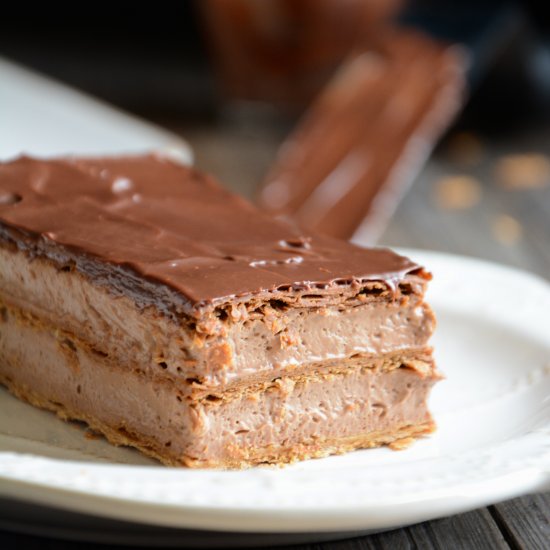 Chocolate millefeuille