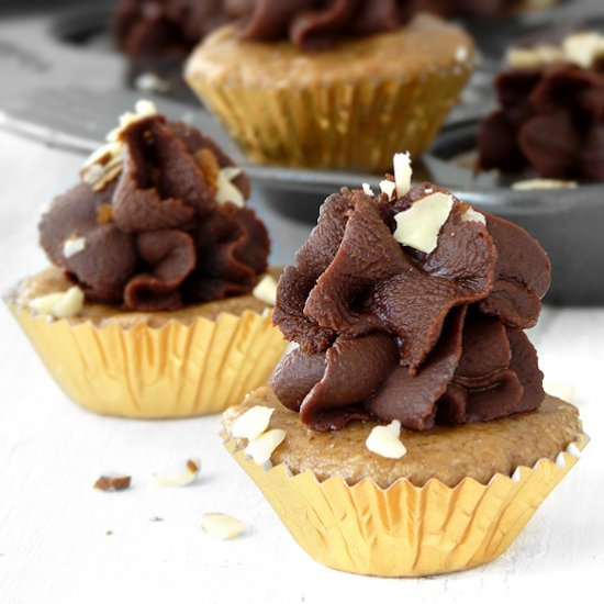 Almond Butter Cups with Chocolate