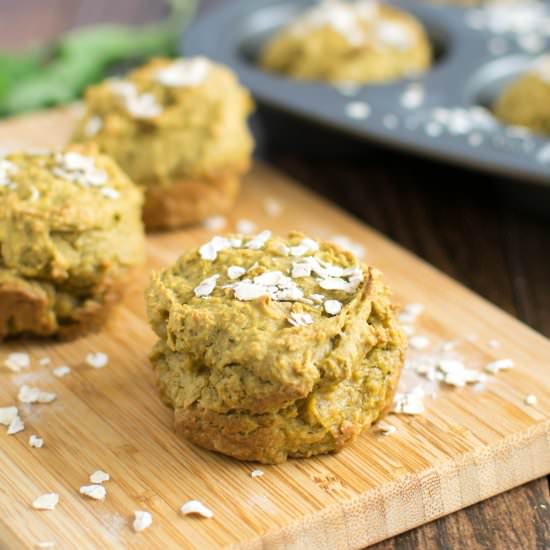 Savory Kale Oatmeal Cups