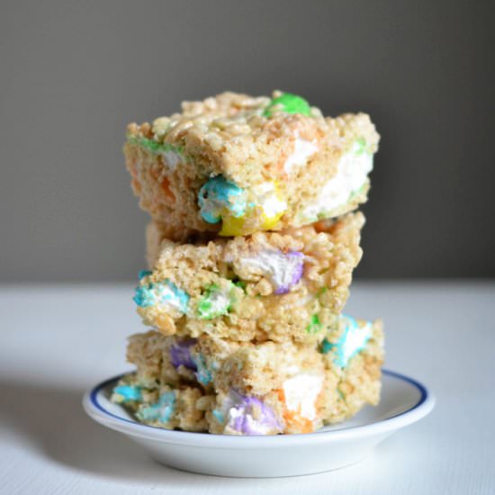 Marshmallow Peeps Rice Krispies