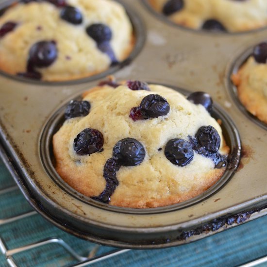 GF Blueberry Pancake Muffins