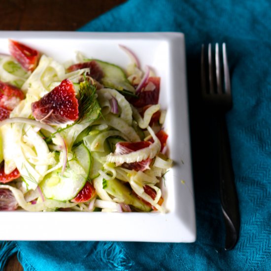 Blood Orange and Fennel Salad