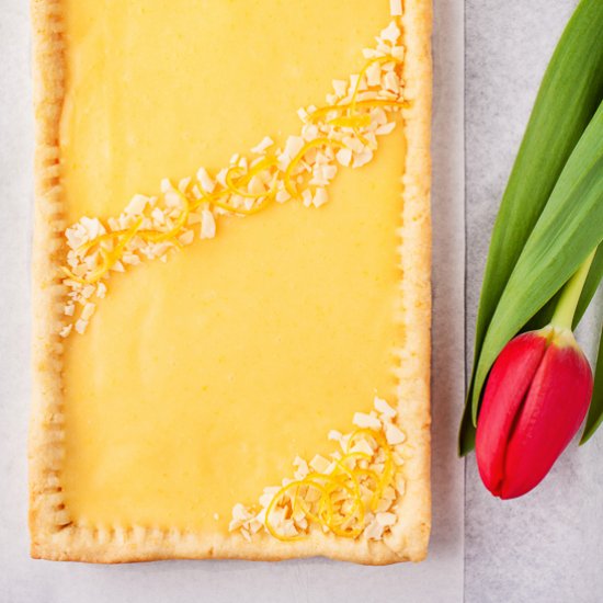 Lemon Mazurek (Lemon Tart)