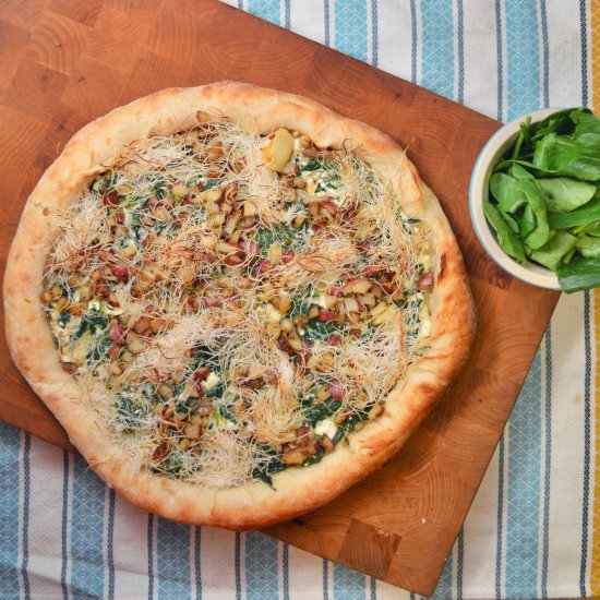 Spanakopita Pizza