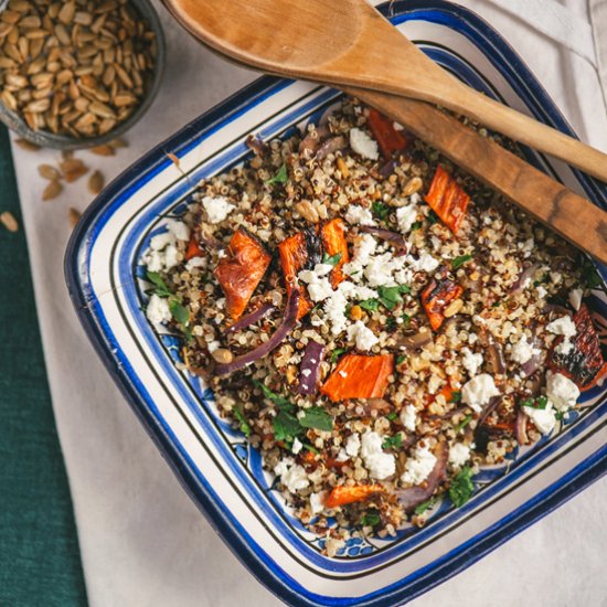 Roasted Carrot & Quinoa Pilaf