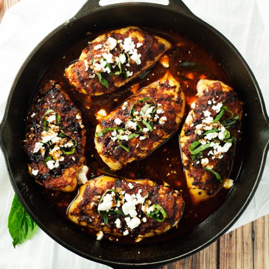 Sun-Dried Tomato and Basil Chicken