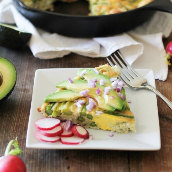 Bacon and Asparagus Frittata