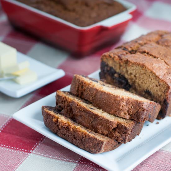 Moist and delicious banana bread