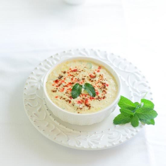 Cucumber Yogurt with Mustard