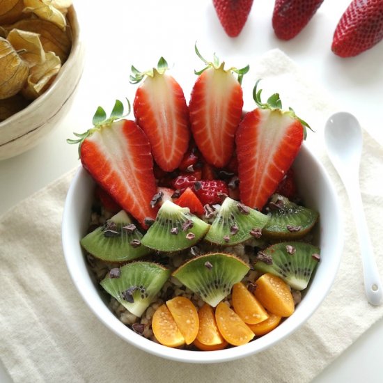 Rainbow Buckwheat Bowl