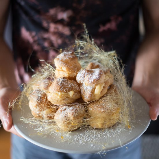 Creme Puff Nest