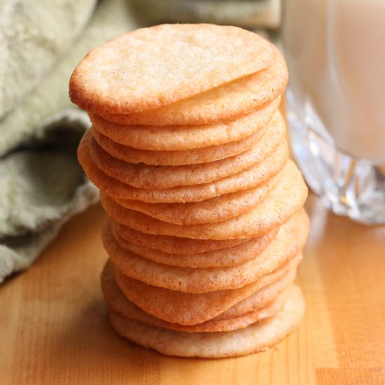 Homemade Vanilla Wafers