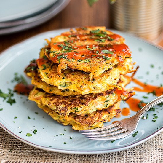 Spicy Vegetable Pancakes