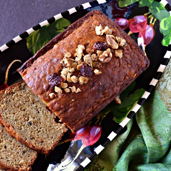 Banana Granola Toasting Bread