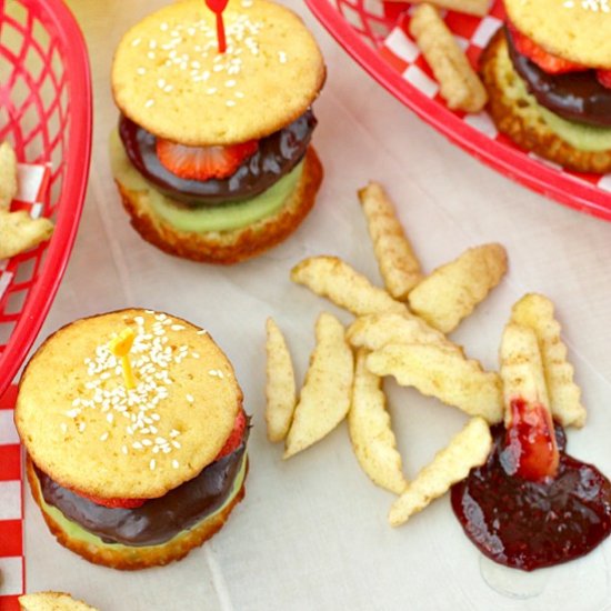 April Fool’s Day Burger and Fries