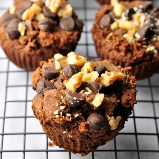 Paleo Chunky Monkey Muffins