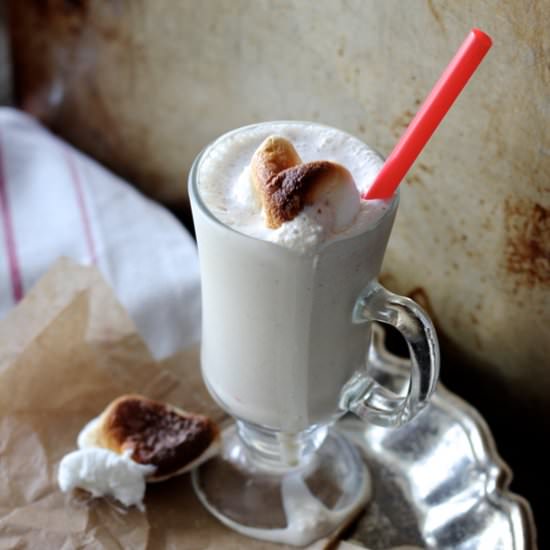 Toasted Marshmallow Milkshakes