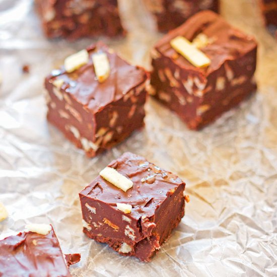 Potato Chip Chocolate Fudge