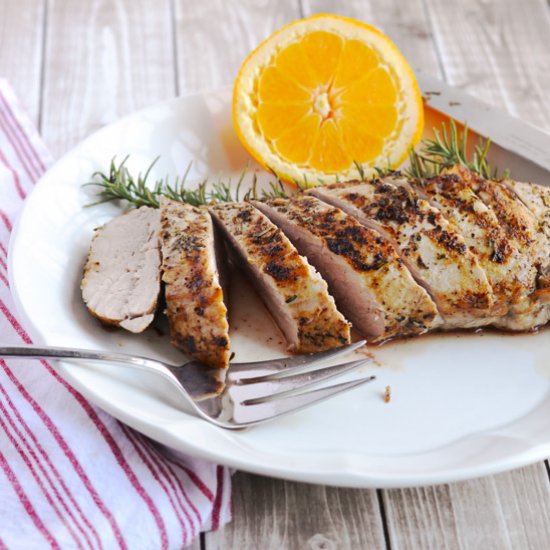 Grilled Pork Tenderloin (Stovetop)